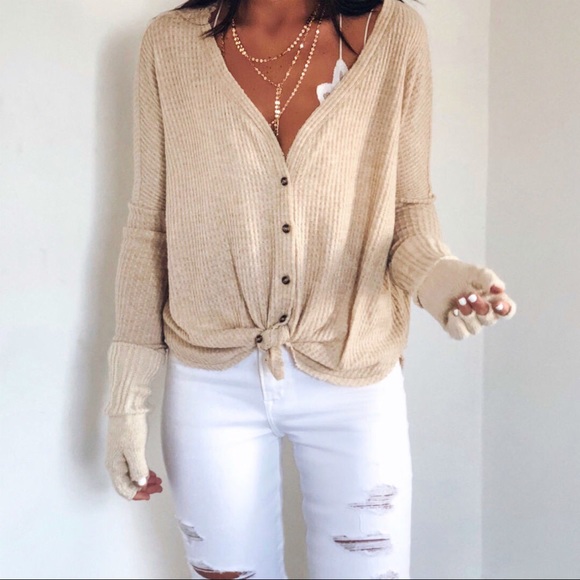 urban outfitters thermal top